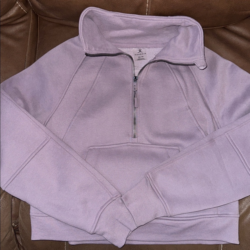 Juniors danskin xs cropped sweatshirt